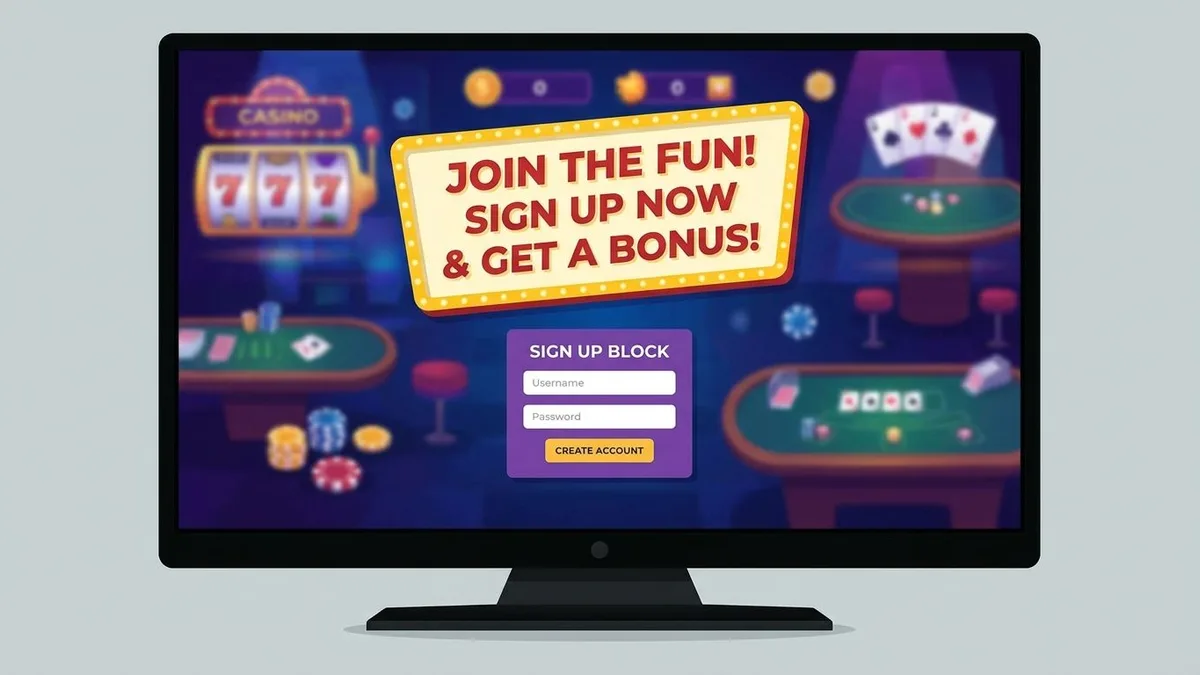 Registrera dig med bonus